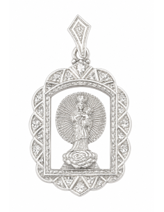 Medalla Virgen de Loreto - Plata de ley