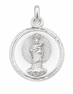 Medalla Virgen de Loreto -  Plata de ley
