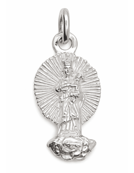 Medalla Virgen de Loreto - Plata de ley