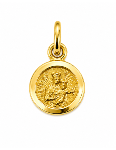 Medalla Virgen del Carmen  - Oro Amarillo 18k
