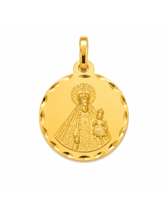 Medalla Virgen del Rocio - Oro Amarillo 18K