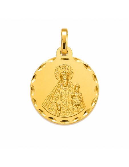 Medalla Virgen del Rocio - Oro Amarillo 18K