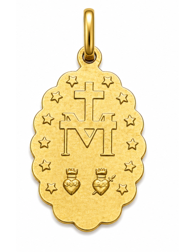 Medalla La Milagrosa -  Oro Amarillo 18k