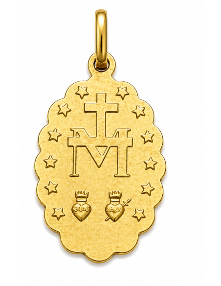 Medalla La Milagrosa -  Oro Amarillo 18k