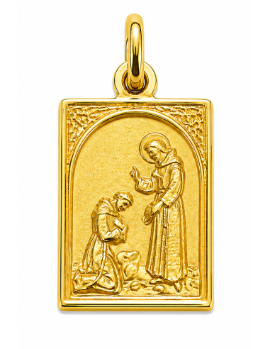 Medalla San Francisco - Oro Amarillo 18k