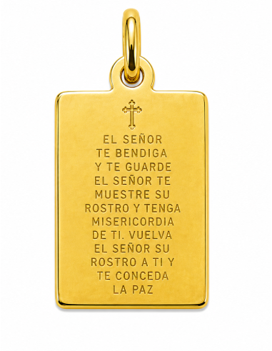 Medalla San Francisco - Oro Amarillo 18k