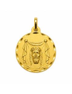 Medalla Santa Faz - Oro Amarillo 18k
