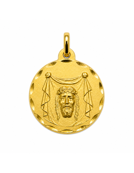 Medalla Santa Faz - Oro Amarillo 18k