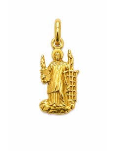 Medalla San Pancracio - Oro Amarillo 18K