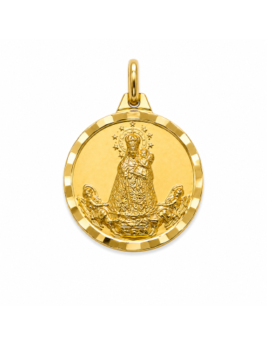 Medalla Virgen de los Desemparados - Oro Amarillo 18K