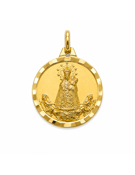 Medalla Virgen de los Desemparados - Oro Amarillo 18K