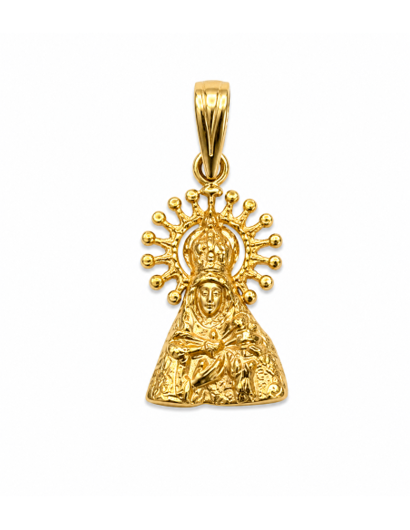 Medalla Virgen de los Desamparados - Oro amarillo 18K