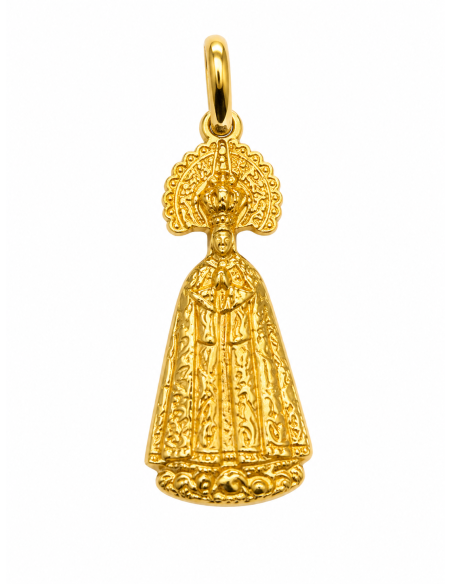 Medalla Santa Asunción - Oro amarillo 18k