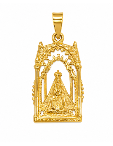 Medalla Virgen de la sierrra Andas  - Oro...