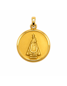 Medalla Virgen de la Fuensanta  - Oro Amarillo 18k