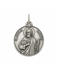 Medalla San judas Tadeo - Plata de ley
