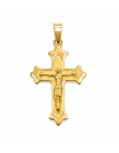 Colgante Cruz  - Oro Amarillo 18K