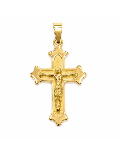 Colgante Cruz  - Oro Amarillo 18K