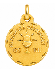Medalla Mi 1ª Comunión Oro de 18k