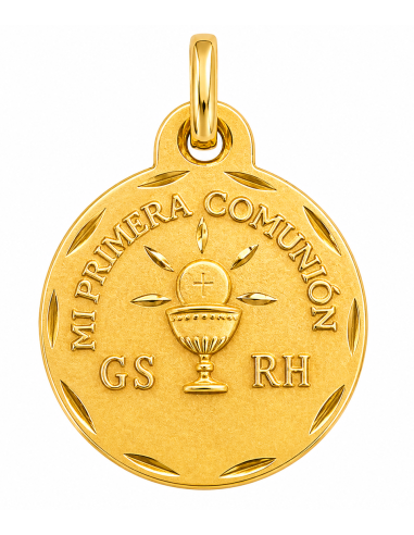 Medalla Mi 1ª Comunión Oro de 18k