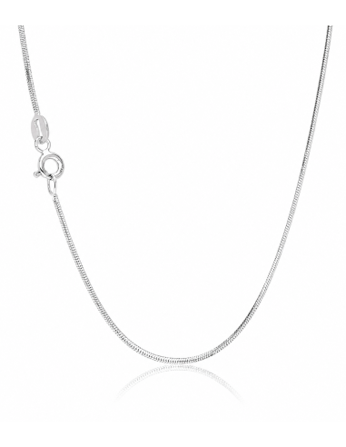 Cadena Cola ratón - Oro Blanco 18K