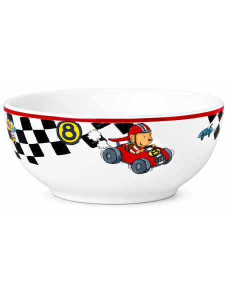 Vajilla Infantil  One Quick de 7 Piezas con motivo coches (Grabado incluido) - Puresings LU6086