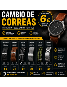 Cambio de Correas Reloj | Joyería Jiménez Santa Pola