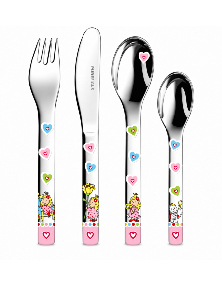Vajilla Infantil princesa Nelia de 7 Piezas (Grabado incluido) - Puresings LU6082