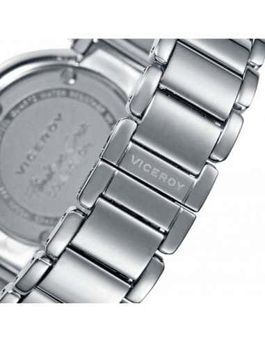 Reloj para Mujer de Acero con Bisel de Circonitas y Esfera Multifunción - Viceroy 471056-15