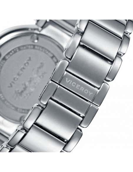 Reloj para Mujer de Acero con Bisel de Circonitas y Esfera Multifunción - Viceroy 471056-15