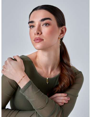 Pendientes para Mujer Largos con Circonitas y...