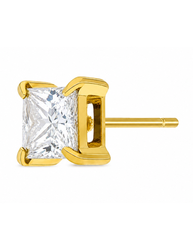 Pendiente para Hombre Solitario de Caballero con Circonita - Marea D00101/51