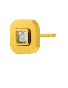 Pendiente para Hombre Solitario de Caballero con Circonita - Marea D00101/53