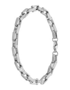 Pulsera para Hombre con Circonitas Blancas y Acero - Marea C00103/514