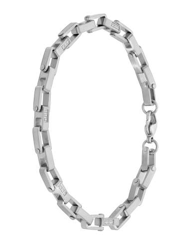 Pulsera para Hombre con Circonitas Blancas y Acero - Marea C00103/514