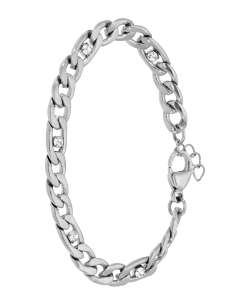 Pulsera para Hombre con Circonitas Blancas y Acero - Marea C00103/520