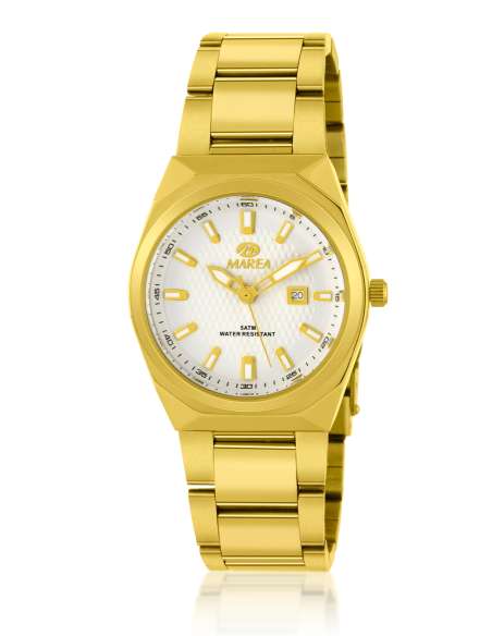 Reloj para Mujer de Acero con Esfera Blanca - Marea B21199/1