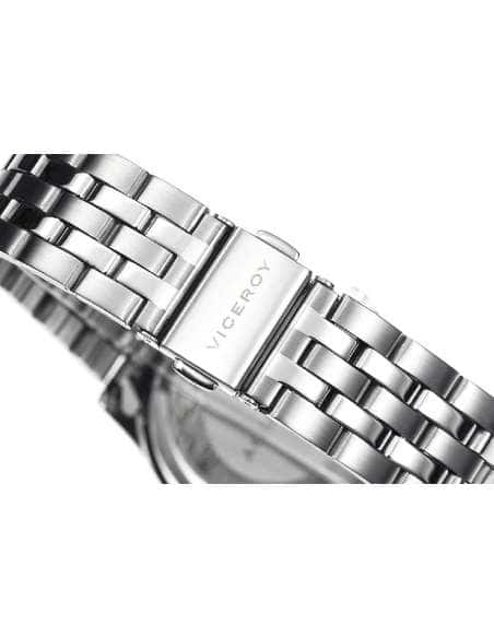 Reloj para Niño con Correa de Acero y Esfera Negra - Viceroy 432321-55