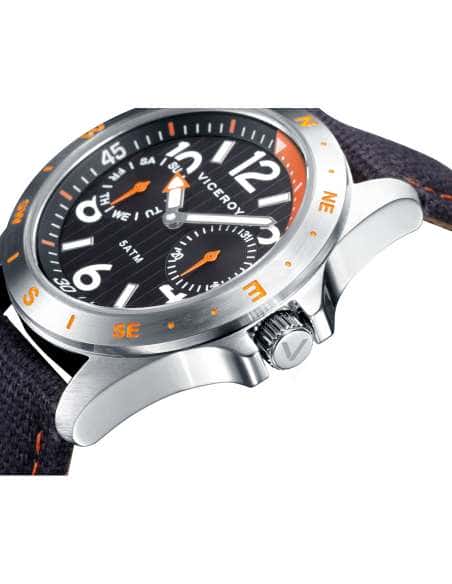Reloj para Niño Deportivo con Correa de Tela y Detalles en Naranja - Viceroy 42265-54