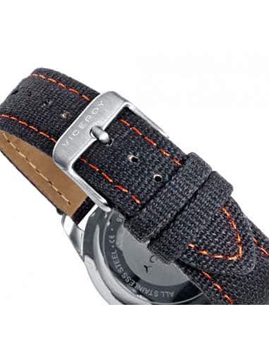 Reloj para Niño Deportivo con Correa de Tela y Detalles en Naranja - Viceroy 42265-54