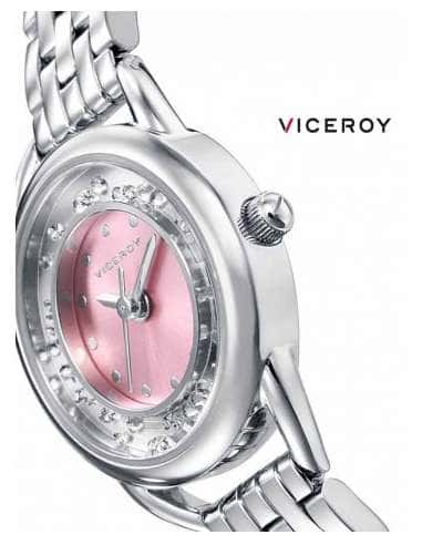 Reloj para Niña con Esfera Rosa y Circonitas - Viceroy 401012-70