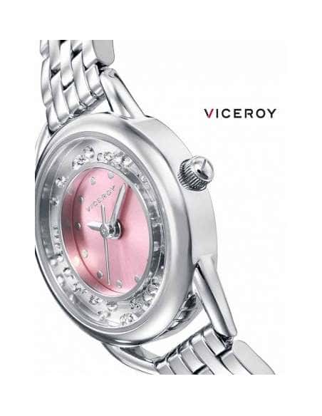 Reloj para Niña con Esfera Rosa y Circonitas - Viceroy 401012-70