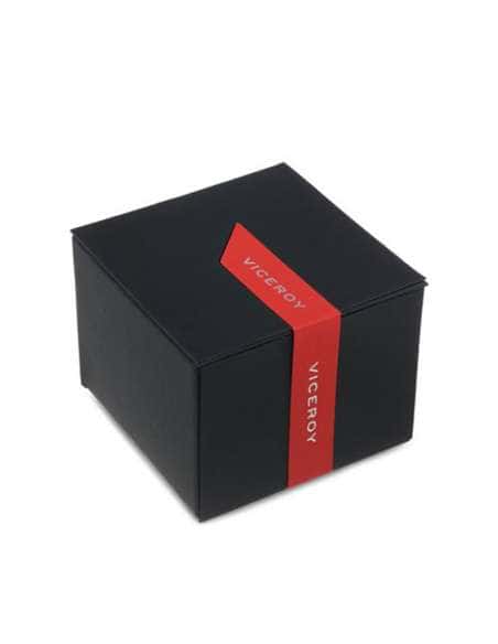 Reloj para Hombre Dorado con Esfera Azul y Correa de Malla de Acero- Viceroy 471327-55