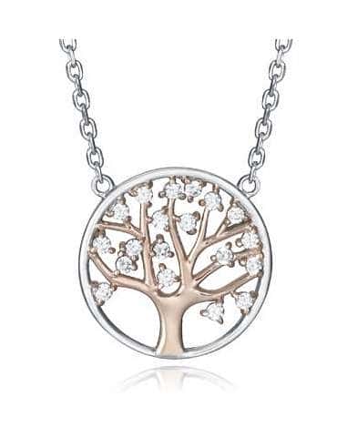 Collar para Mujer Árbol de la Vida Plata...