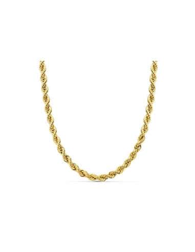 Cadena trenzada o Cordón Salomónico Unisex  -...