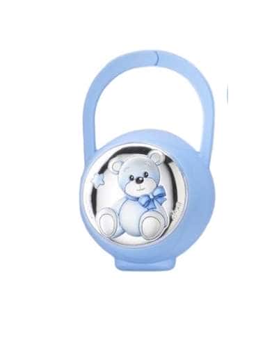 Set Infantil Portachupetes con Pinza y Sonajero...