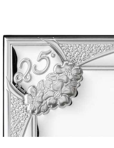 Placa Conmemorativa 25º Aniversario con Flores...
