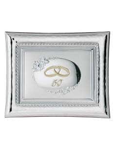 Marco Fotos o Placa Conmemorativa 50º Aniversario Flores - Valenti 555 4L (Personalizable)
