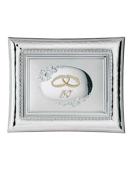 Marco Fotos o Placa Conmemorativa 50º Aniversario Flores - Valenti 555 4L (Personalizable)