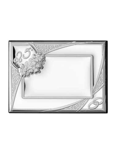 Placa Conmemorativa 25º Aniversario con Flores...